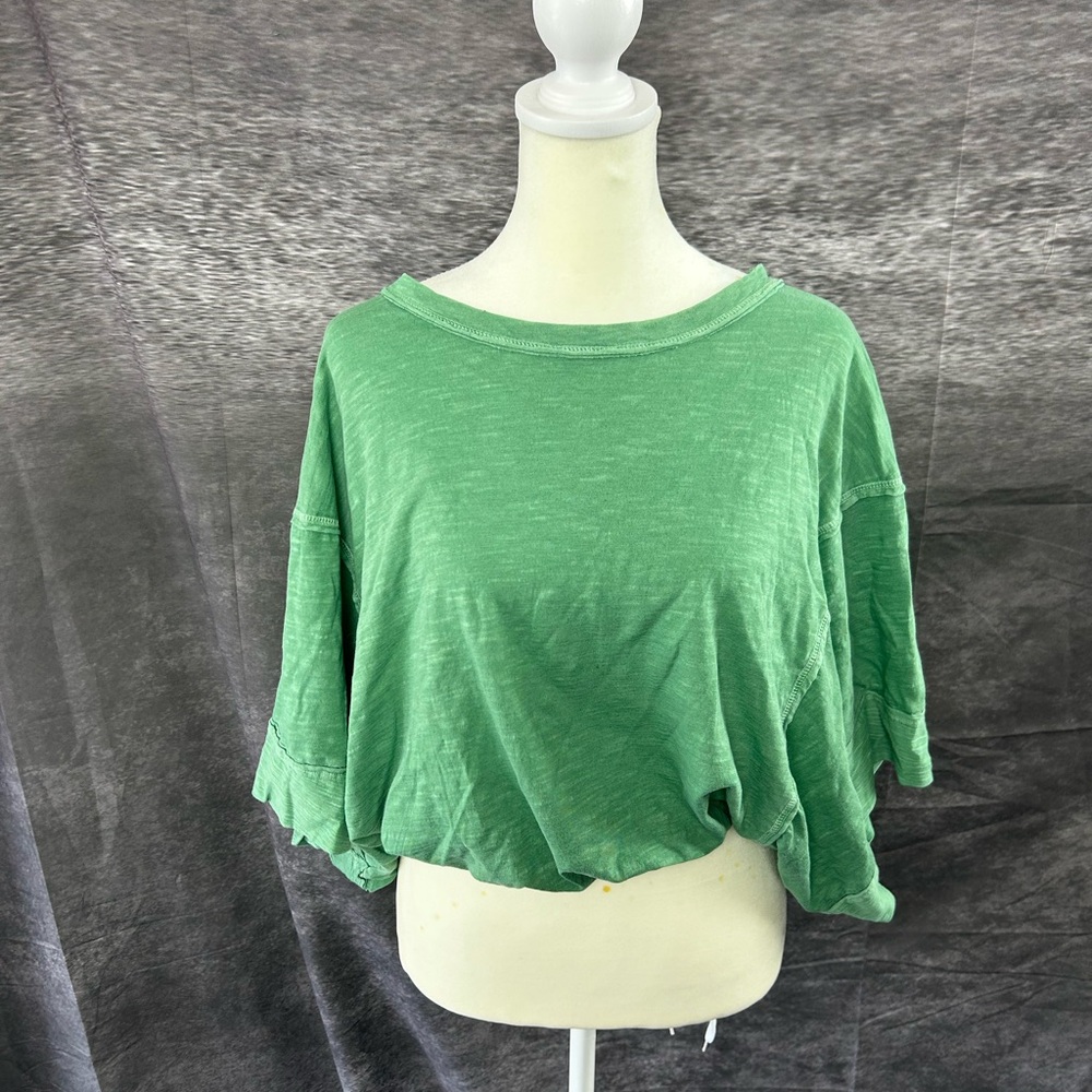 Pilcro Vibrant Green Women's Crop Top